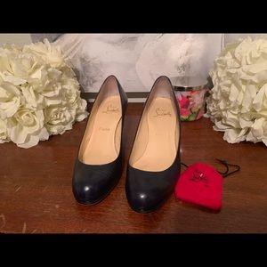 Authentic Louboutin Navy Fifi’s